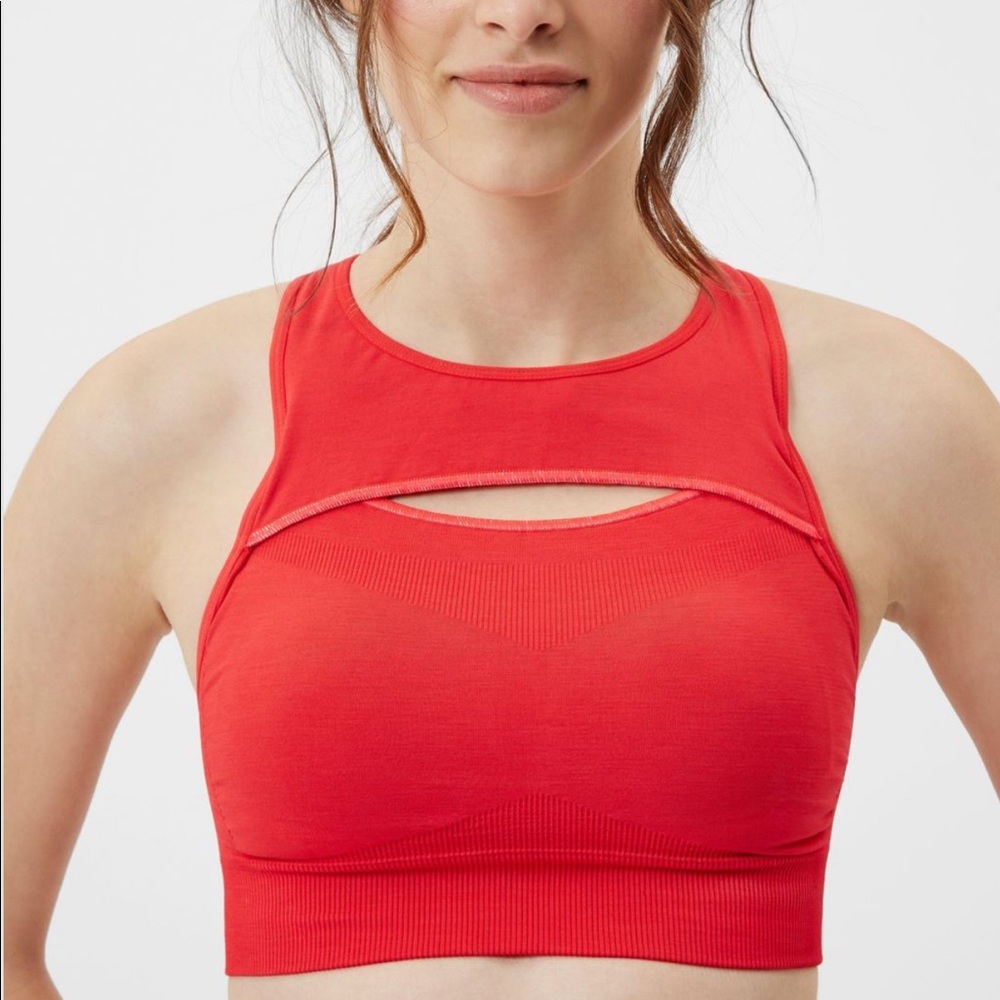 Sweaty Betty Superset Red Bra - size XS